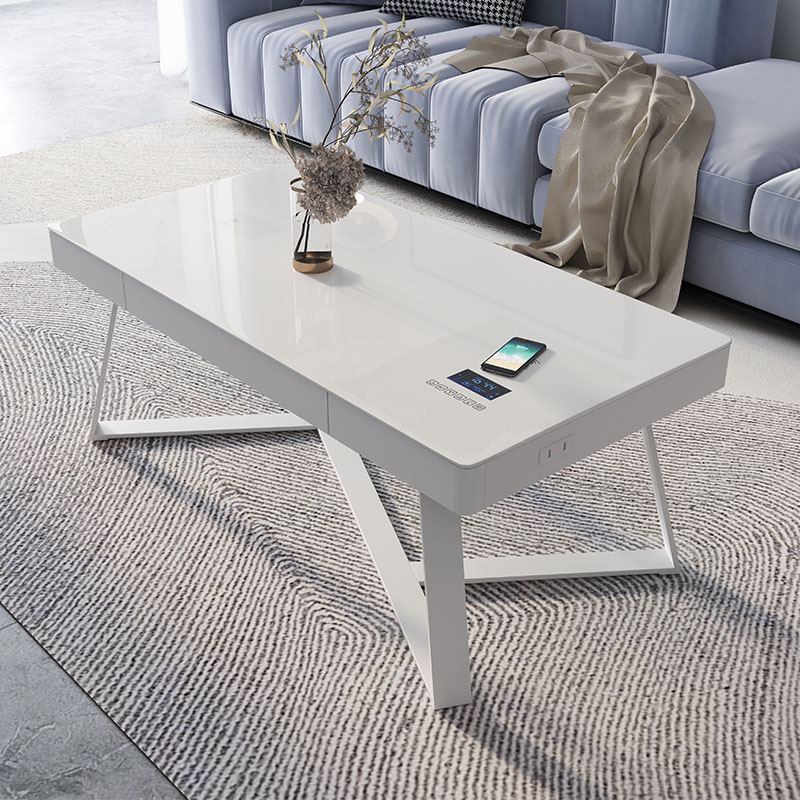 طاولة غرفة المعيشة الذكية Inteligente Bluetooth Coffee Table