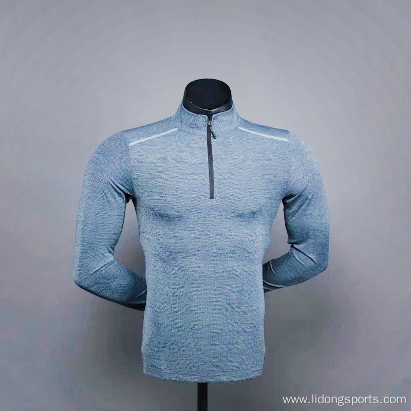 Mens Fitness Gym Long Sleeve Workout Clothing