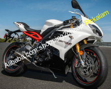 Triumph Daytona 675 ABS Motorcycles Fairing Kit 2013-2016 White Black