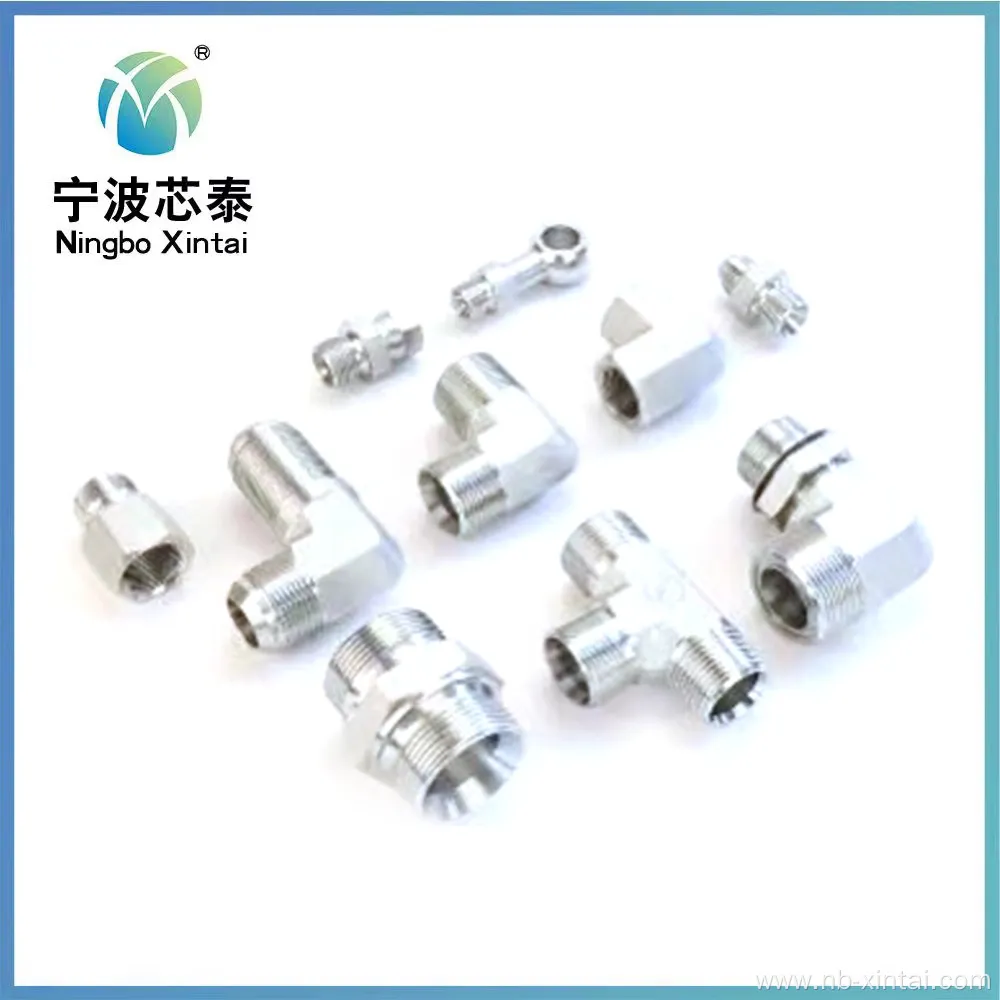 NPT Male Galvanized Hydraulic Adapter