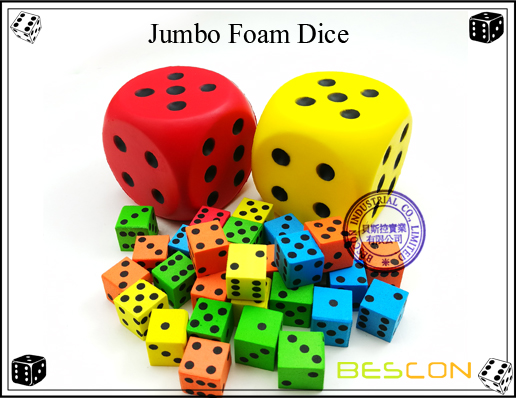 Jumbo Foam Dice-3