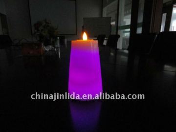 flameless candle,holiday led candle,scented candle with timer ,color changing led candle,blow on/off