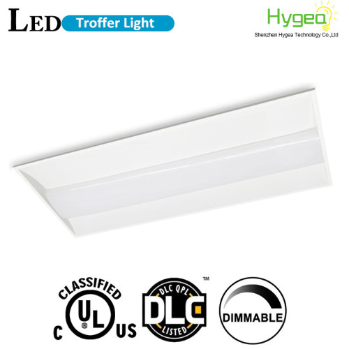 125lm/w 60W 5000k 6000k dlc ul 2x4 led troffer