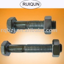 colored bolt and nut