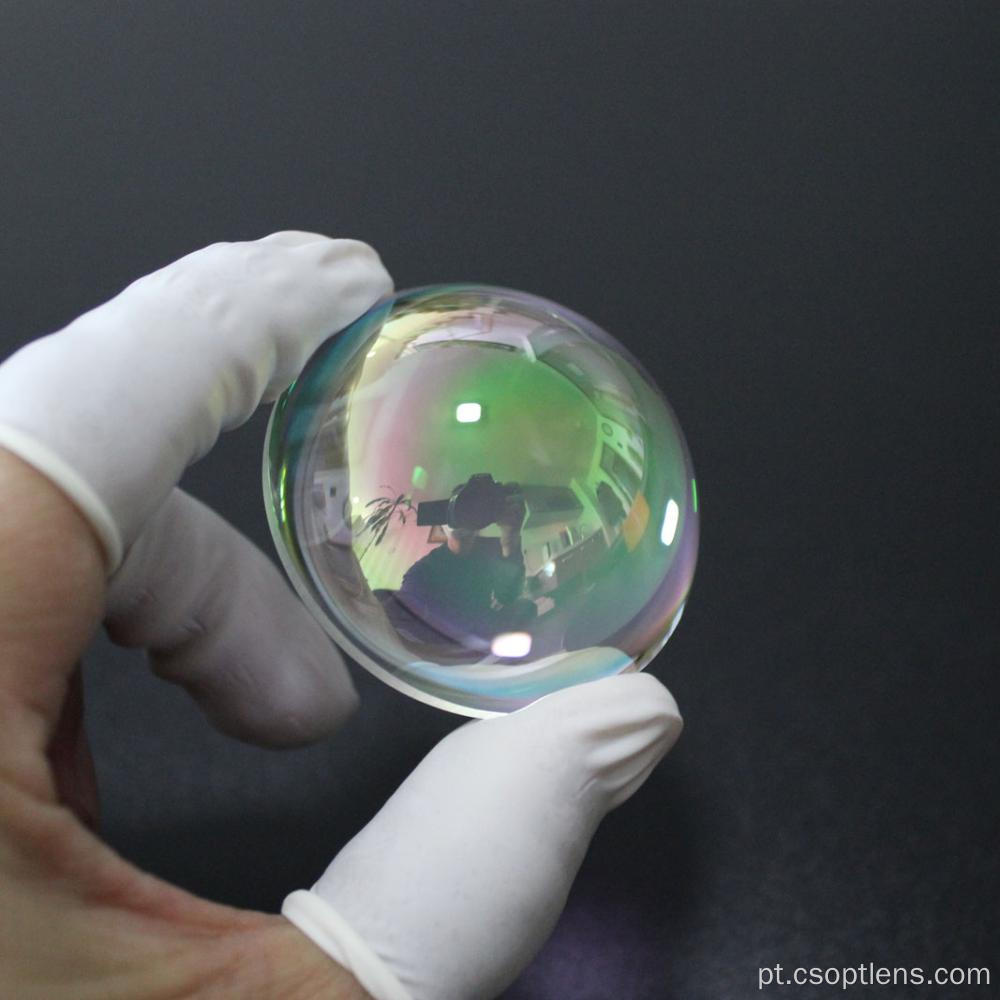 lente asférica dupla-convexa ótica BK7 de vidro