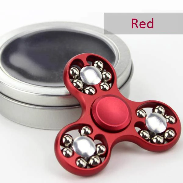 Spinning Tops Popular De-Stress Toy Luxury Fidget Spinner Finger Rotating Gyroscope Decompression Anxiety Toys Spintops