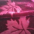 Mirco 3D Embossed Polyester Spandex Velvet Fabric