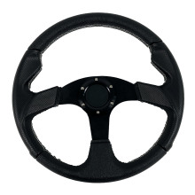 TRAPLY Racing Tuning Steering Wheel - Universal PVC Car Steering Wheel