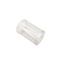 OEM rundrör transparent lock plast cylinder låda