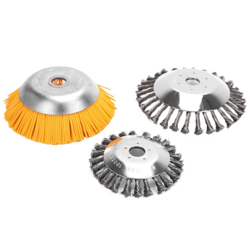 Lawn Mower Garden Tool 200mm nylon brushes weed grass trimmer head