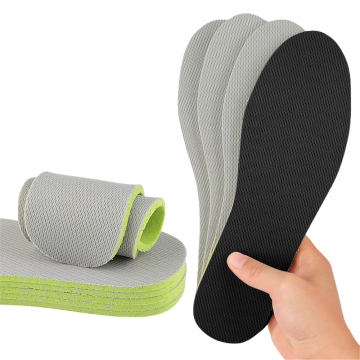 Odor Destroying Sweat-Absorbent Antibacterial Basketball Insoles for Men and Women