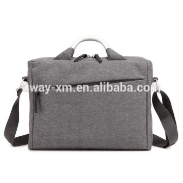 Elegant grey polyester laptop bag,laptop computer bag