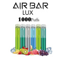 Dispositivo de cápsula descartável Air Bar Lux 1000 sopros