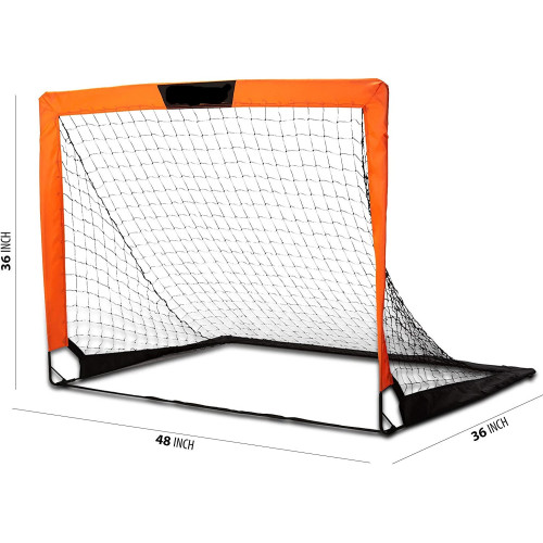 EASTOMMY Pop Up Soccer Goal Net para quintal