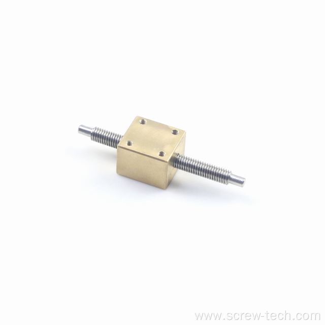 Lead screw Tr6x2 with square nut