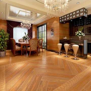 original style floor tile imitate wood for bathroom decoration