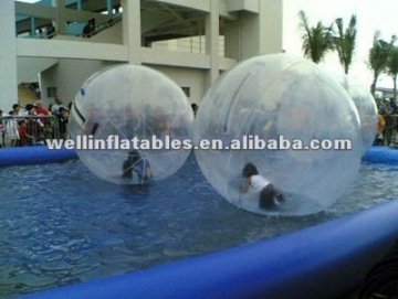 2014 transparent water bouncing ball