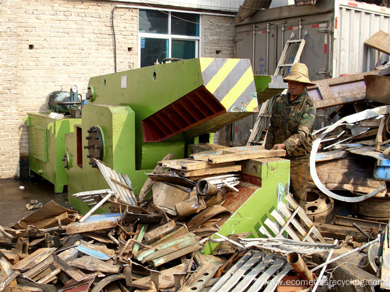 Automatic Scrap Waste Metal Rebar Alligator Shearing Machine