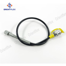 High pressure wire braided hydraulic pressure testing hose