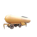 Transport 43000 litres fuel tanker semi trailer