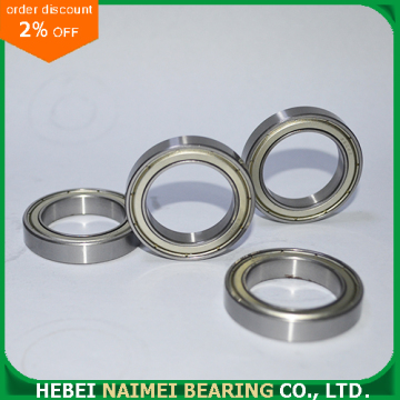 Thin-Section Ball Bearing 6805ZZ