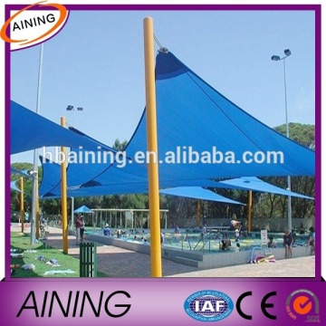 Outdoor shade sail cloth/sail cloth shade/triangle sun sail shade