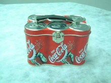 coca cola-cans tin box