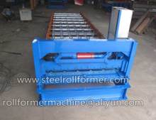 trapezoidal profile roll former machine