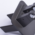 OEM 3D CAD CNC-engineering Geanodiseerde gezandstraalde onderdelen