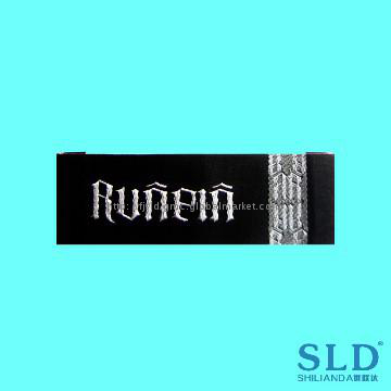 High density  woven label