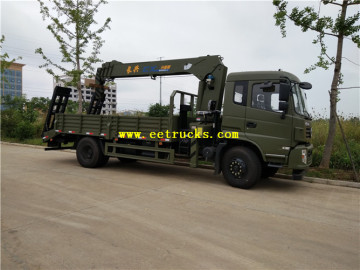 Dongfeng 8ton Light Duty Crane Trucks