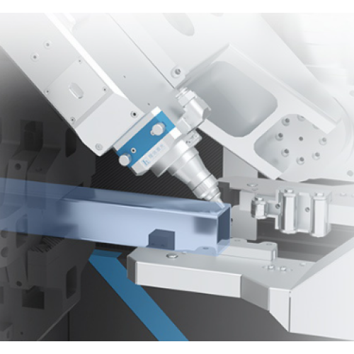 Precision Three-dimensional Round Tube Laser Cutting Machine