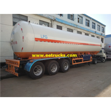 56000 lít 24T LPG đường xe tăng Trailers