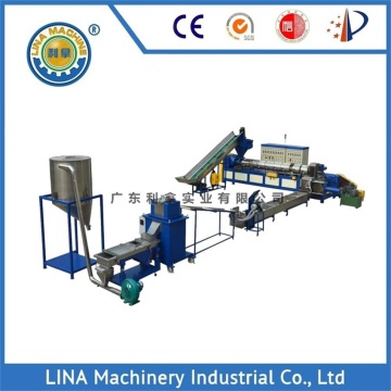 Máquina de fabricação e resfriamento de partículas de borracha