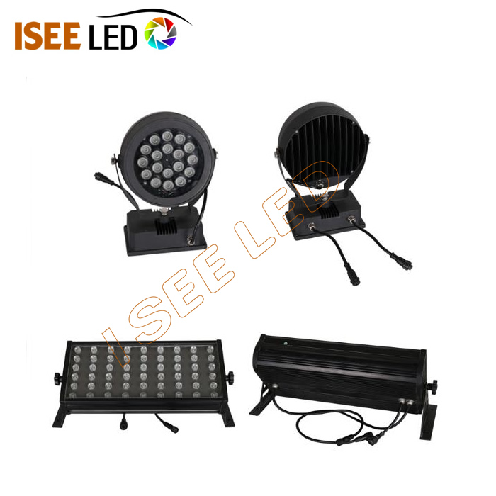 DC Power DMX512 Kanpoko LED uholde argia