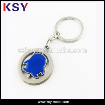 Factory price any color custom metal keychains with engraved