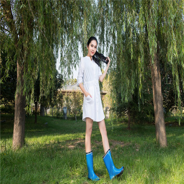 bright color hot sale brand rain boots