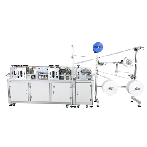 Awtomatikong Folding FFP2 N95 mask body making machine