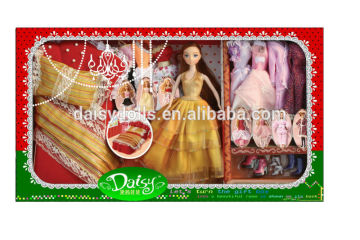 DIY doll Popular princess Toy Doll set princess bedroom furniture set