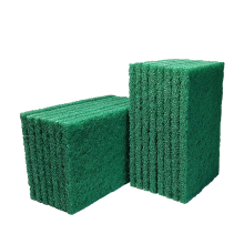 Green Non-Woven Polishing Scouring Pads for Metal