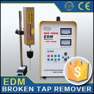 Wire erosion machine broken tap remover