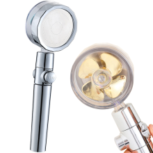 Household Turbo Shower Head: Xiaoman Waist Booster Nozzle with Large Water Output