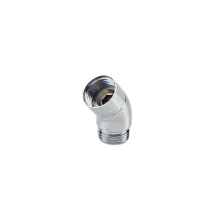 135 Degree Handhold Chrome Shower Elbow Adapter