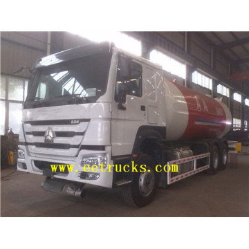 24cbm 6x4 LPG Gas Filling Tank Trucks