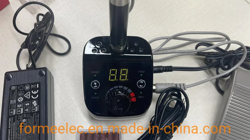 Nail Grinder Nail Grinding Machine Portable Manicure Drill Machine 80W Brushless Nail Drill