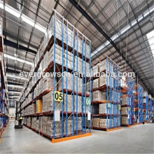 heavy duty steel double-deep warehouse storage rack