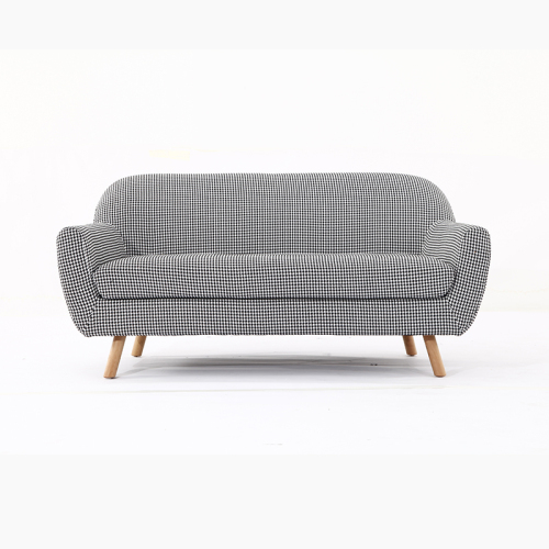 Vải Gabriola hiện đại hai ghế sofa chỗ ngồi