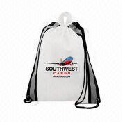 190T promotional nylon drawstring bag