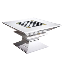 Customized Multi-Purpose Elevating Game Table: Chess, Backgammon, Checkers for Home & Outdoor