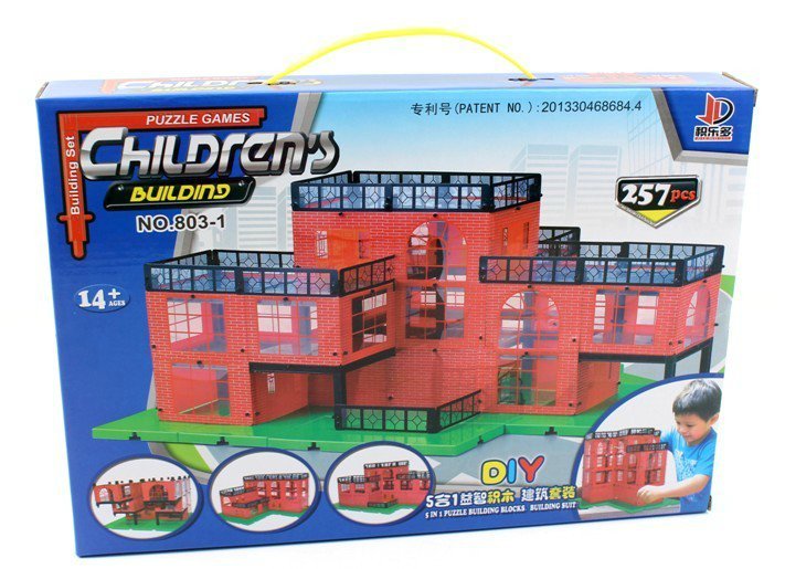 5 In1 Puzzle Building Blocks